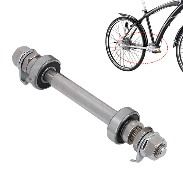 Hållbar Metall Cykelhjul Navaxel Fram Bakre Solid Axel Spak Cykel Reparationsverktyg (Fram)