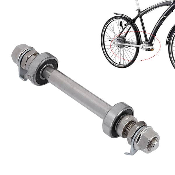 Hållbar metall cykelhjulnavaxel främre bakre solid axel spak cykelreparationsverktyg (framtill)