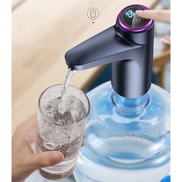 USB-laddningsbar vattenflaskepumps - Bärbar elektrisk dispenser för 5 gallons vattenflaskor
