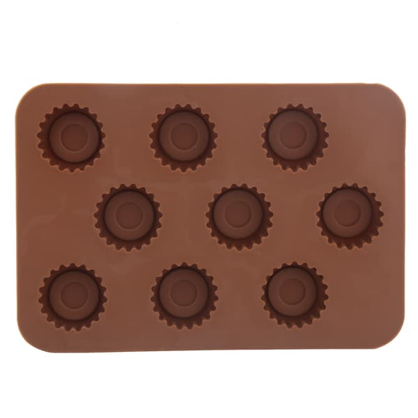 DIY Chokoladeform Bærbar Silikone Sød Kageform Tilbehør Køkken Bageværktøj