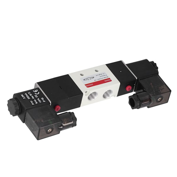 Pneumatisk magnetventil 3 positioner 5 vejs stabil Holdbar Robust Kompakt Rustfast Antikorrosionsmagnetventil DC24V