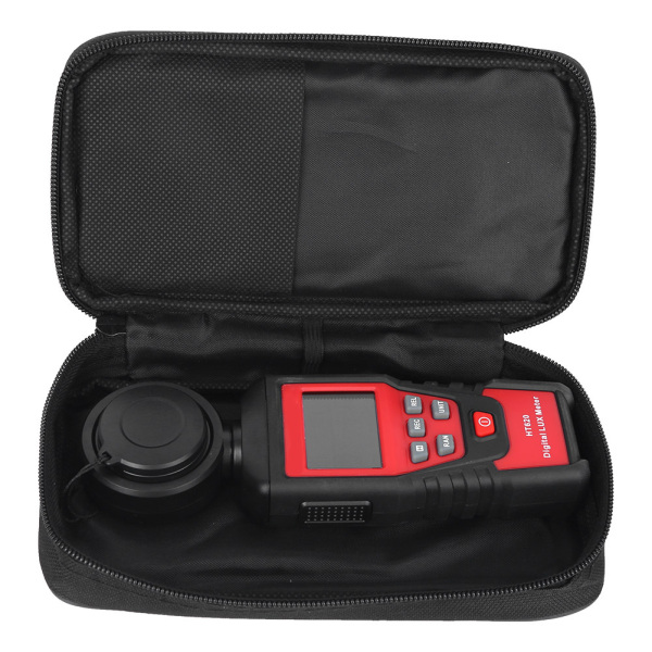 Digitaalinen valomittari, erittäin tarkka kannettava luxmetrifotometri HT620 0~200000Lux