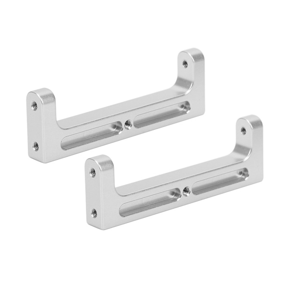 RC batteriplateholder Utskifting av tilbehør Passer til RGT Crawler EX86100 1/10 CarSilver