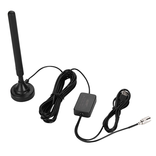 Husholdnings 25dB høyforsterket FM-radioantenne Høyfølsom USB FM-antenne for lavt gulv