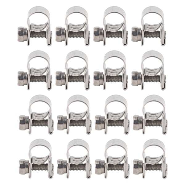 304 Stainless Steel Mini Clamp No Rust Corrosion Resistance Special Powerful Hose Clamp7-9mm