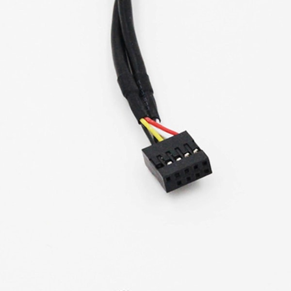 Moderkort 9-pin Förlängningskabel En-till-fyra/en-till-två Kretskort Usb2.0 Hub