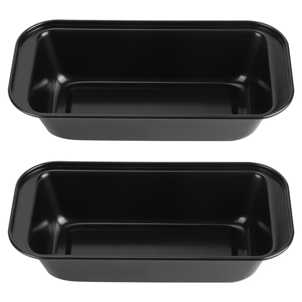 Rektangulær brødform brødkakeform karbonstål non-stick brødbakeformer svart