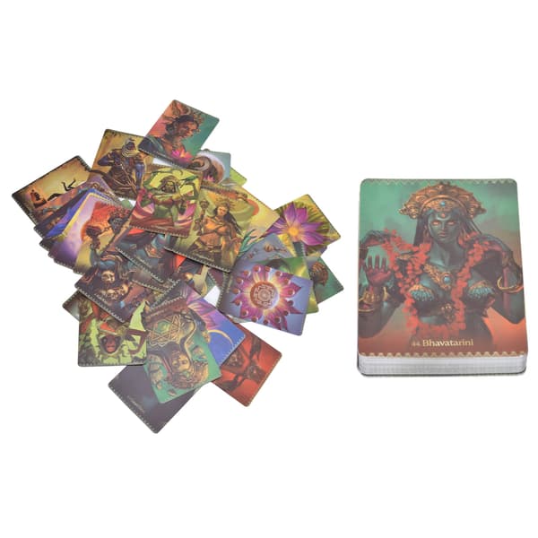 44 ark Tarotkortlek Gudinnesmönster Ödesdivination Tarotläsning Divinationskort för Nybörjare