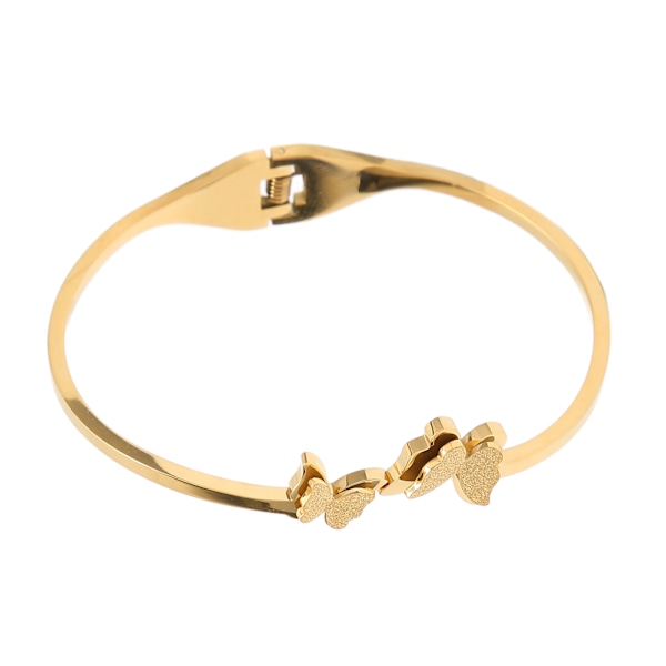 Dobbel sommerfugl armbånd enkelt elegant stilig perfekt gave håndlaget utsøkt armbånd