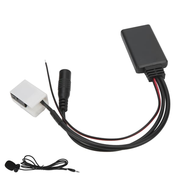 12-pins Bluetooth AUX-IN adapter med mikrofon, håndfri samtaler for smarttelefoner, passer til RCD210 RCD300 RCD310