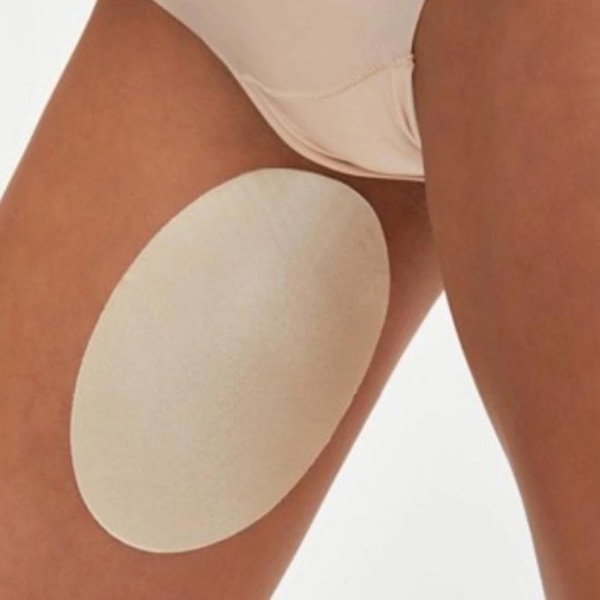 1 pari hiki-reiden teippiä kesällä Unisex Invisible Body -kitkatyynyjä ulkokäyttöön