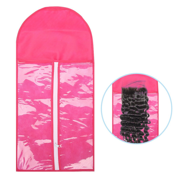 Hair Extensions Carrier Wig Organization Opbevaring Case Tøj Isolation Bag