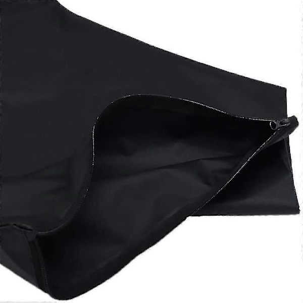 Løvblåser Støvsugerpose, Elektrisk Glidelåspose for Støvsugerkvern, Svart, 44*35*60cm