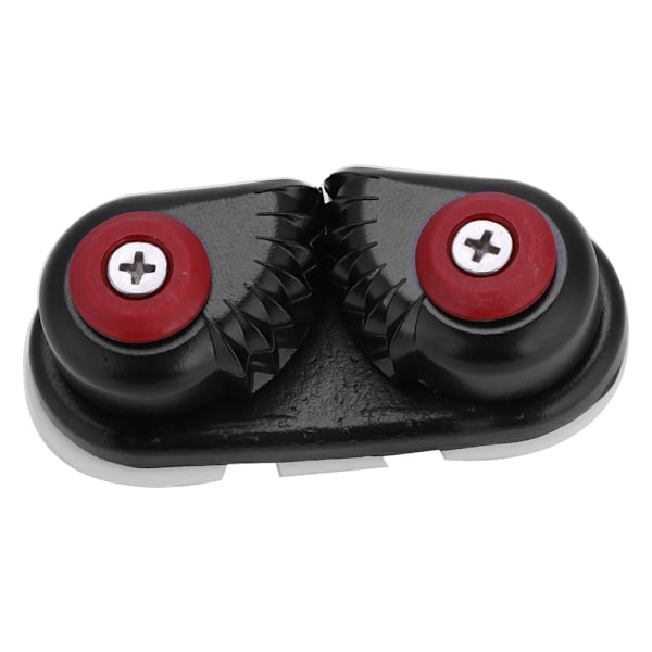 Holdbar Hurtig Indgangs Båd Sejlads Sejlbåd Kugleleje Reb Cam Cleat Sort Tilbehør