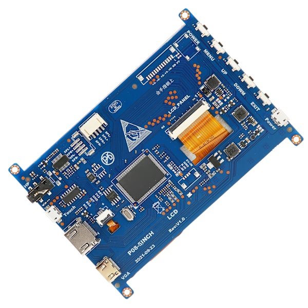 5 tommer touchscreen-skærm til Raspberry Pi til Ubuntu 800x480 HD Multimedia Interface Plug and Play Touch Screen