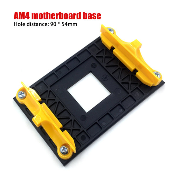 AM4 Retention Bracket og AM4 Bagplade AM4 CPU Fan Cooler Heatsink Radiator