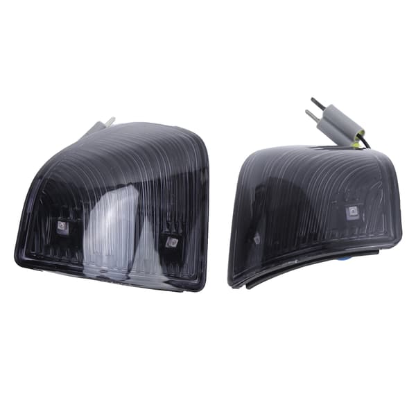 Par Speil Blinklys 68302828AA Erstatning for Dodge Ram 1500 2500 3500 4500 5500 Røykte