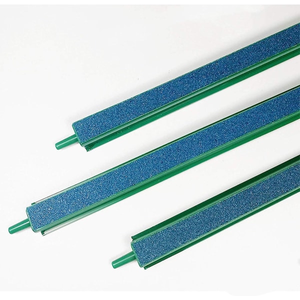 31,5 cm akvarieboblesett - 3-delt Air Stone Bubble Oxygen Diffuser Bar Kit