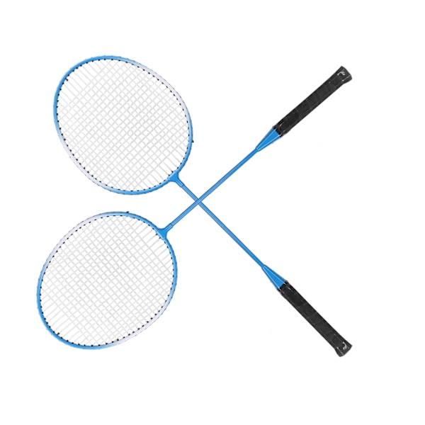 LEIJIAER Badminton Racket Offensiv Järnlegering Lätt Bekväm Grepp Sport Badminton Racket Blå