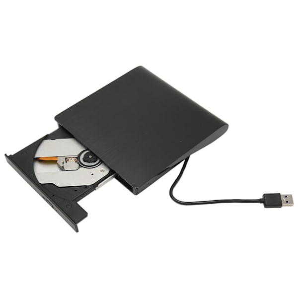 USB3.0 ekstern DVD-brenner Ultratynn ekstern DVD-stasjon med USB C-adapter for bærbare stasjonære PC-er