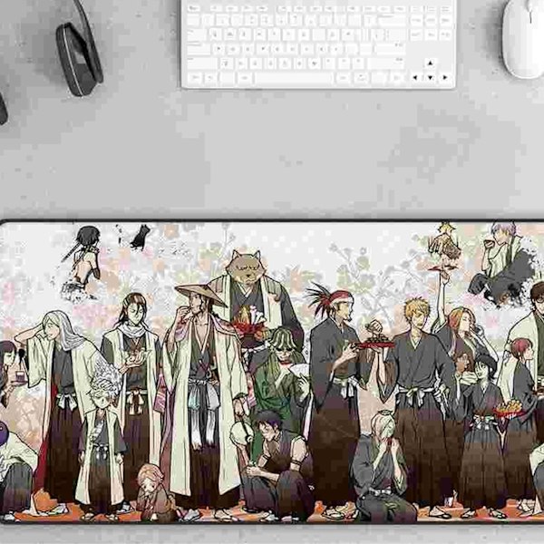 Anime musemåtte tegneserie mønstre vandtæt natur gummi stor musemåtte wirh tilbage anti slip tekstur CMP159 75x40cm(30inx16in)