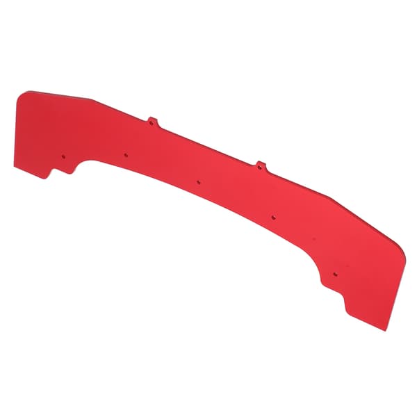 RC Frontkofanger Aluminiumlegering Slidstærk Nem Installation Ingen Rust Stabil Frontsplitter til ARRMA Rød