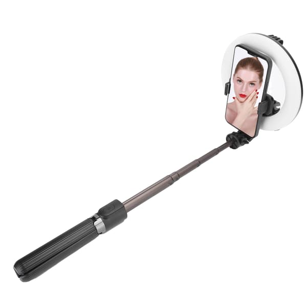 L07 Bluetooth Selfie Stick Bärbar 5-tums Ring Fill Light Stativ för Live Broadcast Bracket