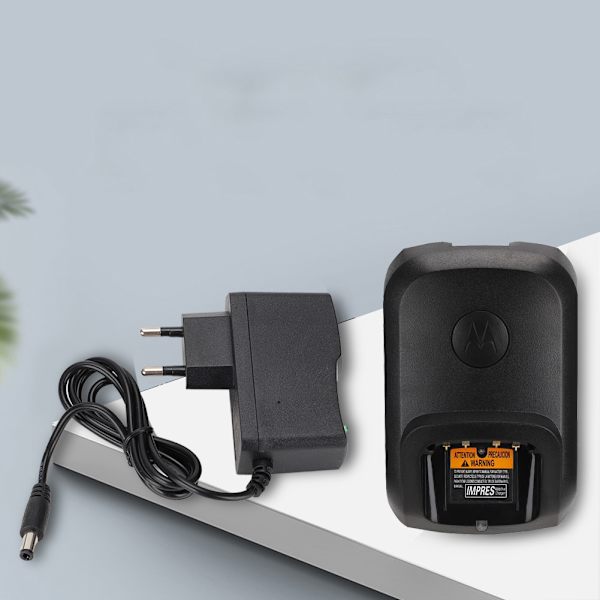Walkie Talkie-laddare 100-240V (EU-kontakt) för Motorola XIR P8268 DP4400 DP4800 DP4801 DEP550