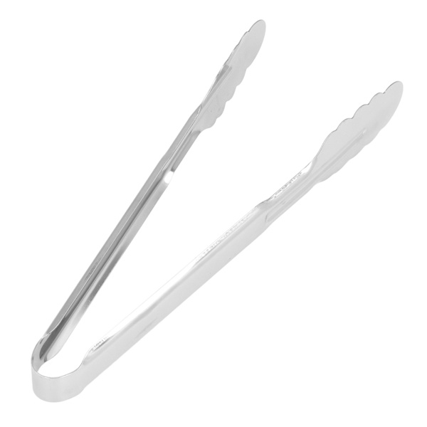 Matklämma 304 Rostfritt Stål Tjockad Flerfunktionell Grill Matlagning Klämma för Kök Camping 33,5 cm