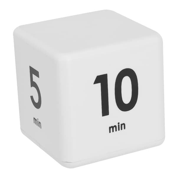Profesjonell skjønnhetssalong Flip Timer Tidsstyring Kubetimer for studentlæring 1-3-5-10 minutter