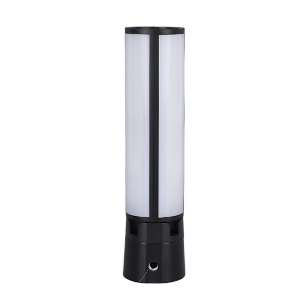 Fällbar LED-lampa USB Micro 2600mAh 5 nivåer ljusstyrka 3 färgtemperaturer Videoljus Fyllningsljus för livestreaming