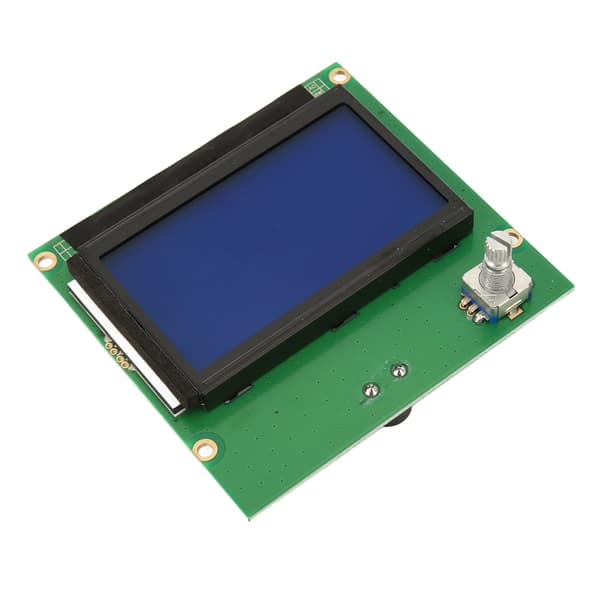 LCD-skjerm for 3D-skriver med båndkabel for Ender 3-serien DIY LCD-kontrollmodul