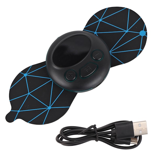 Cervical Massager Patch USB Bärbar Muddring Meridianer lindrar trötthet Lätt USB Uppladdningsbar Muskel Massager