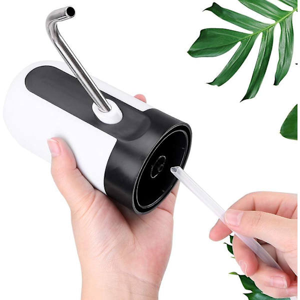 Automatisk dykvandspumpe med LED-lys og USB genopladelig