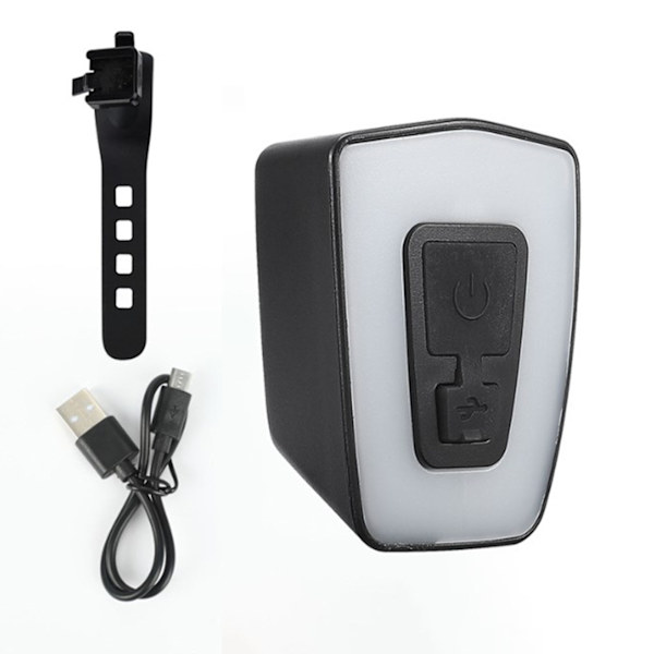 Polkupyörän takavalo USB-latauksella, takavalo, vilkkuvalo, 3 tilaa pyöräilyyn ja potkulautaan
