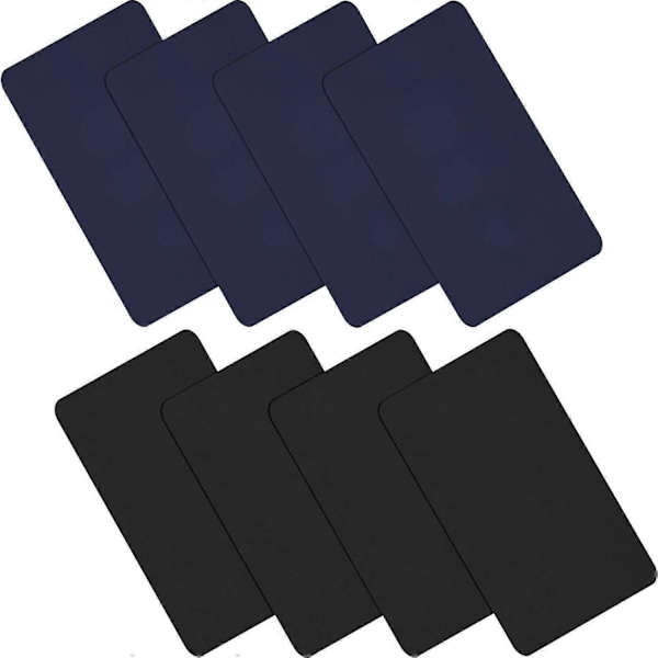 8 Stycken Nylonlagningslappar Självhäftande Nylonlapp Vattentäta Lagningslappar för Kläder Jacka Tält Väska (20 x 10 cm)