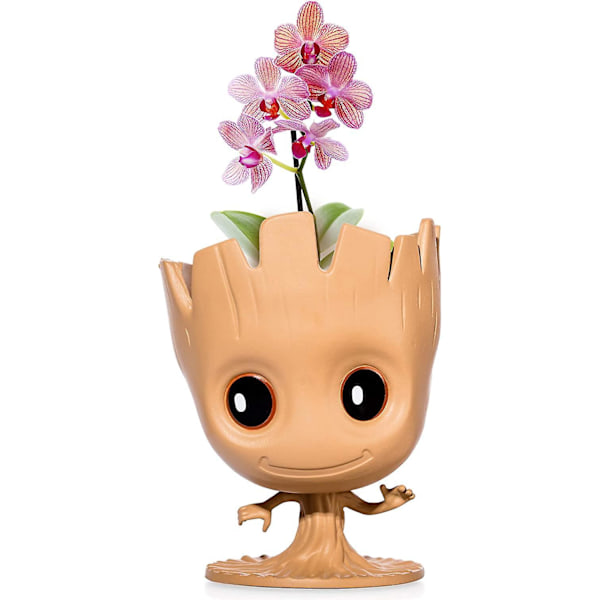 Söt Guardians of the Galaxy-inspirerad planteringskruka, mångsidig förvaringsbehållare för pennor och inomhusväxter