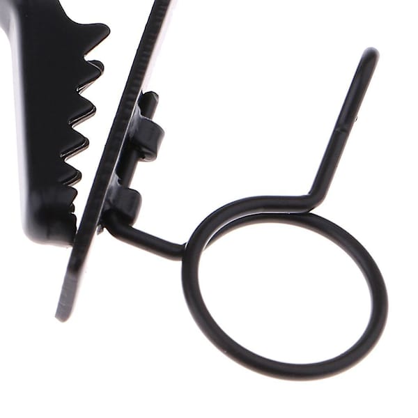 10 x Ringtyp Mini 10mm Mikrofon Slipsnål Hållare för Chattmöte