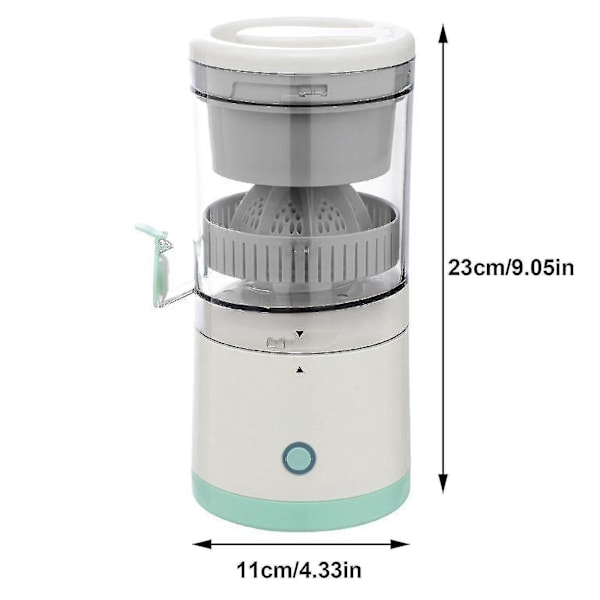 Bærbar elektrisk USB-oppladbar juicer for appelsin- og sitronjuicing - 45W, 2023 ny utgave [Gratis frakt]