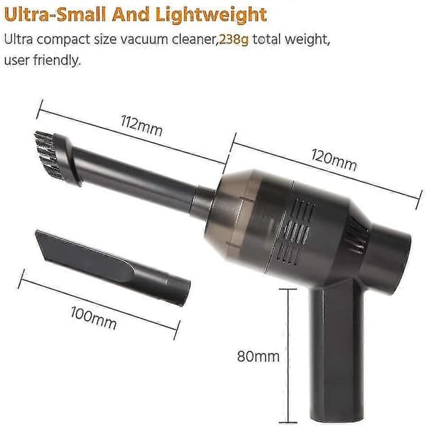 Mini Cordless Vacuum Cleaner, Handheld Vacuum Cleaner, Small Rechargeable Vacuum Cleaner