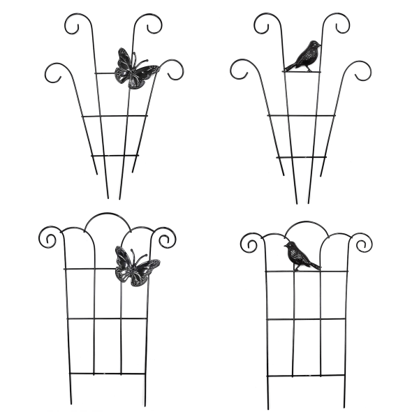 Haveespalier i rustfrit stål til klatreplanter Vinplantestøttespalier til vinstokke B B