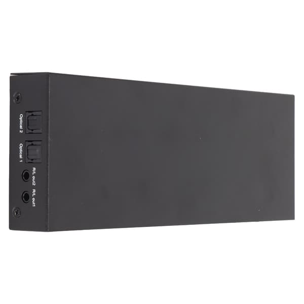 4x2 HD Multimedia Interface Splitter Stöd Ultra HD 4K X 2K 3D 1080P med fjärrkontroll och strömadapter 100‑240VUK-kontakt