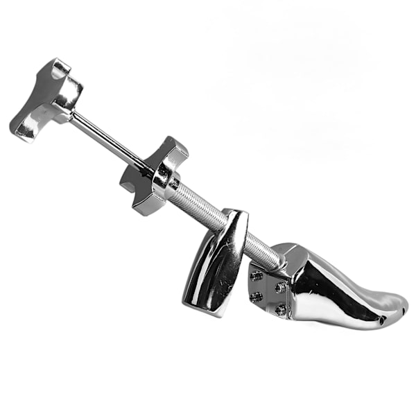 Profesjonell skostrekker i aluminiumlegering, skostrekker, skotre, for ulike sko, dobbel plate, herre, flat hæl