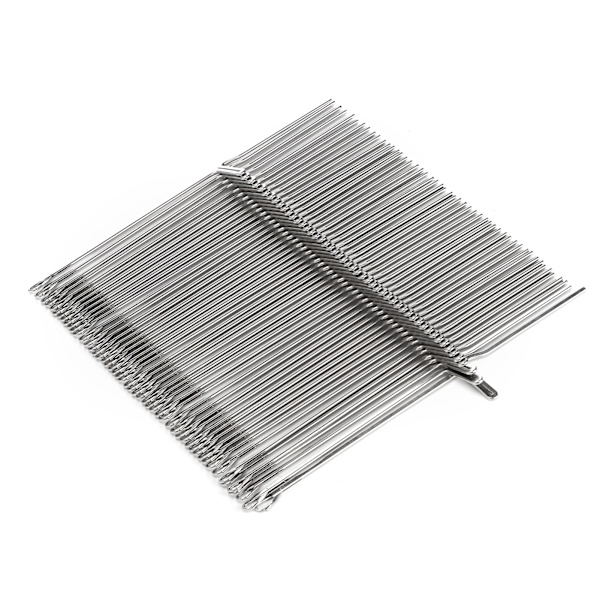 50 stk. strikkepinde i rustfrit stål, holdbare sy- og strikkepinde i stof til DIY-strikmaskine KH710