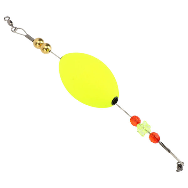 Red Fish Cork Float fiskeutstyr Høy følsomhet Slitesterk Bobber Stick for Deepwater Yellow