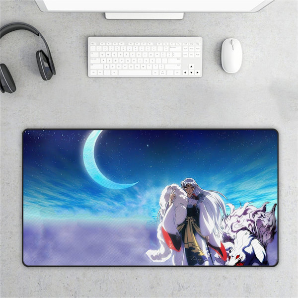 Gaming musemåtte forhindrer skridsikker vandtæt giftfri anime mønster gummi computer skrivebordsunderlag til hjemmekontor (CMP541) 80x30cm / 31x12in