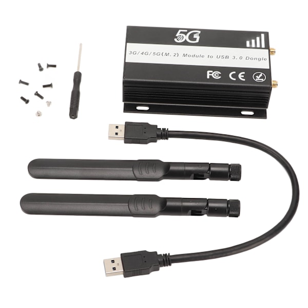 NGFF M.2 nøgle B til USB 3.0 Adapter Support SIM MicroSIM NANO SIM-kort netværksadapter med SIM-slot til LTE 4G 5G-moduler