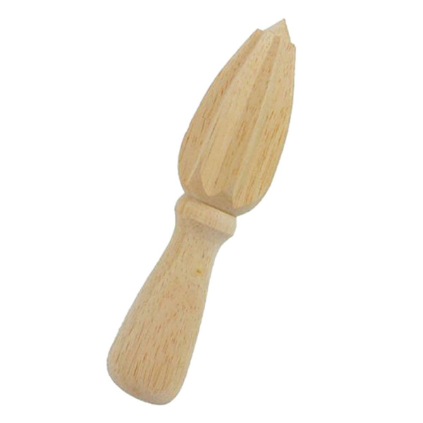 Naturlig træ citruspresser mini manuel citruspresser til appelsin citrus citron