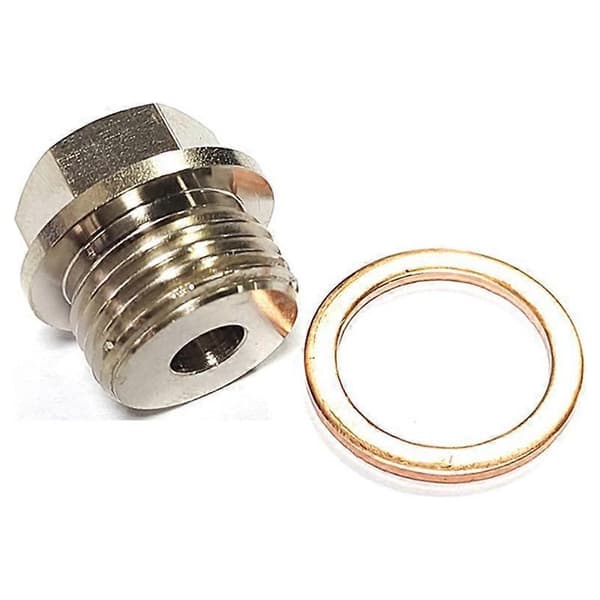 Adapter for trykk- og temperatursensor 1/8\" NPT til M18x1.5 hann M14 2267