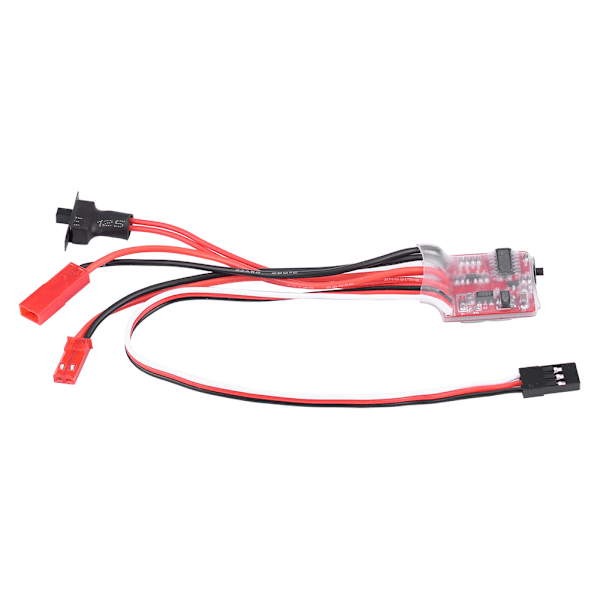 Modellbiltilbehør 30A Børstet ESC Vinsj Bryterkontroller for 1/10 Skala RC Crawler Bil